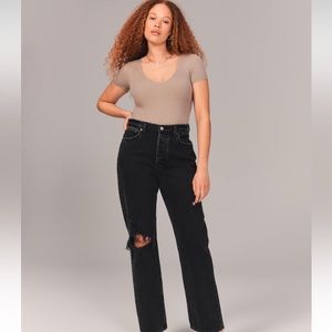 Abercrombie The Dad High Rise Jeans - NWOT